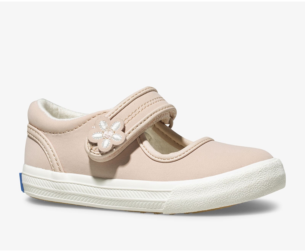 Slip Ons Keds Niña Rosas - Ella Mary Jane - 3958-EGIAV